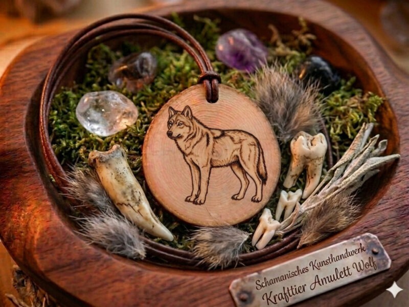 Krafttier Amulett "Wolf" – Bild 2