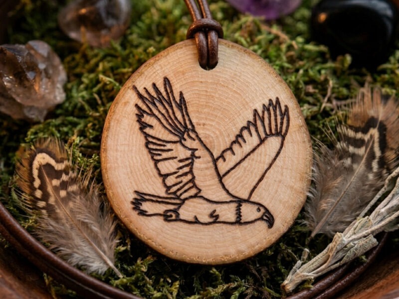 Krafttier Amulett "Adler"