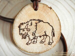 Krafttier Amulett "Büffel"