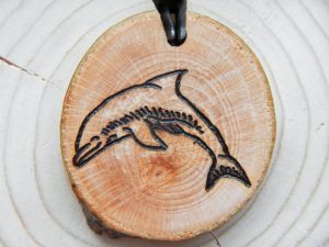 Krafttier Amulett "Delfin"