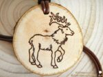 Krafttier Amulett "Hirsch"