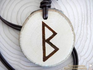 Runen Amulett "Berkana"