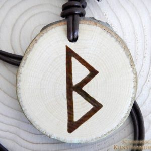 Runen Amulett "Berkana"