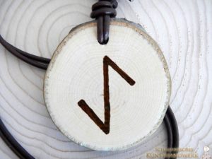 Runen Amulett "Eihwaz"