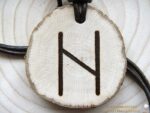 Runen Amulett "Hagalaz"