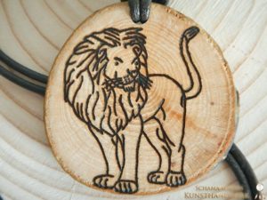 Krafttier Amulett "Löwe"