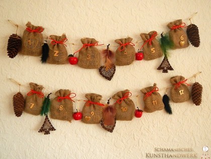 Rauhnachts-Adventskalender (Abb. ähnlich)