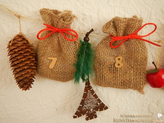 Rauhnachts-Adventskalender Tannenbaum (Abb. ähnlich)