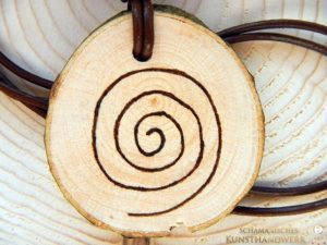 Seelen Amulett "Spirale des Lebens"