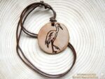 Krafttier Amulett "Kranich" – Bild 2