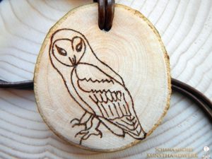 Krafttier Amulett "Eule"