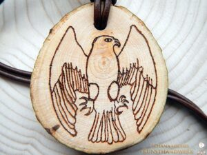 Krafttier Amulett "Falke"