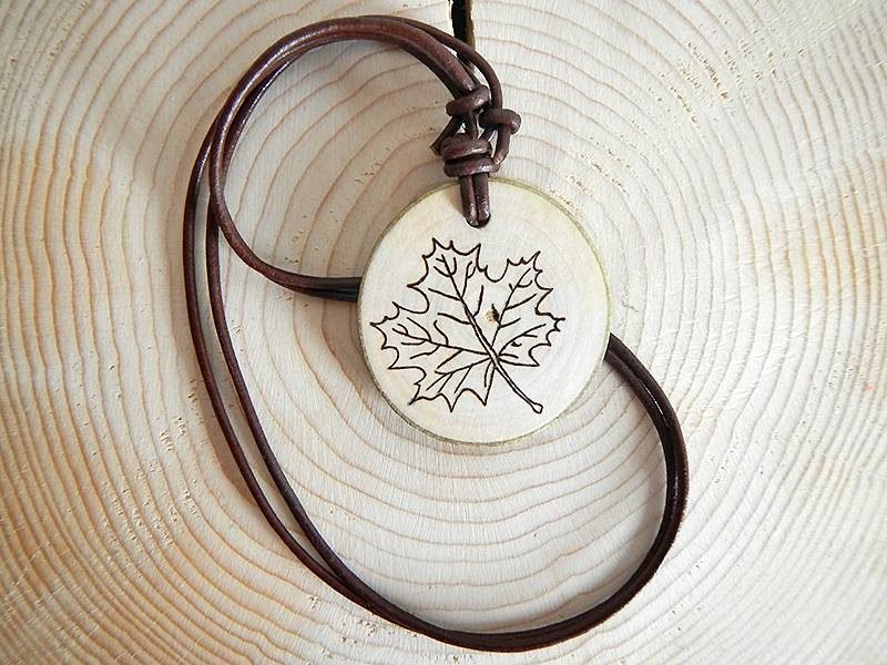Kraftbaum Amulett “Ahorn” – Bild 2