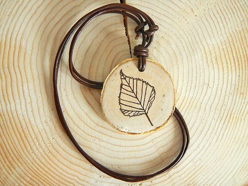 Kraftbaum Amulett "Birke" – Bild 2