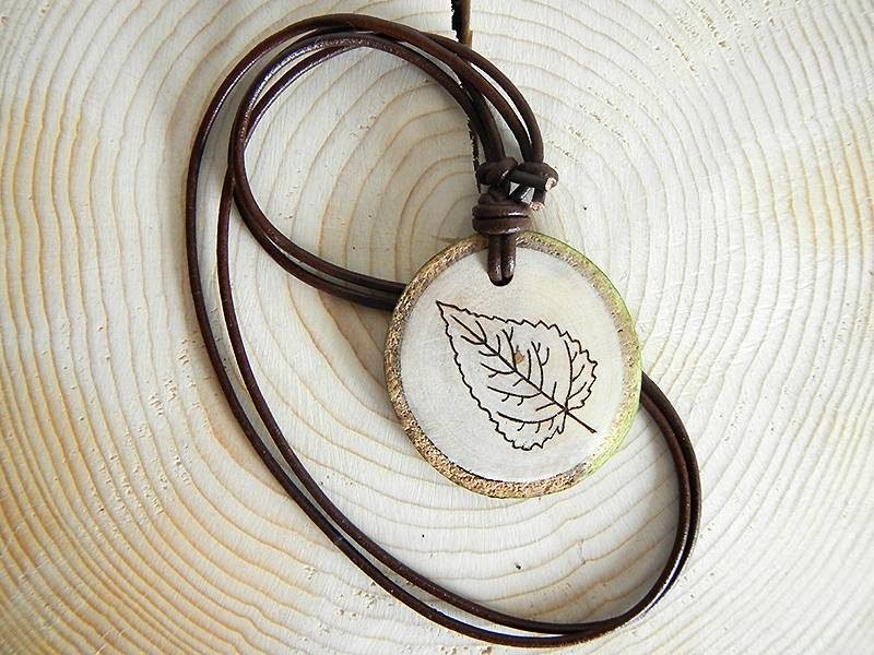 Kraftbaum Amulett "Pappel" – Bild 2
