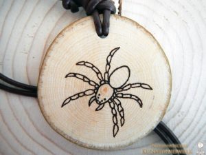 Krafttier Amulett "Spinne"