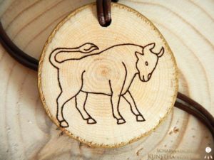 Krafttier Amulett "Stier"