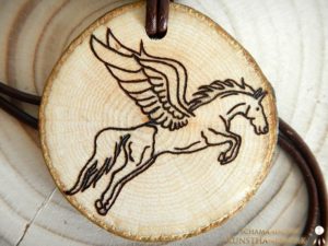 Krafttier Amulett "Pegasus"