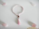 Rosenquarz Mala (27 Perlen) – Bild 2