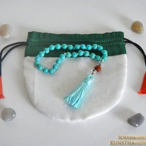 Türkis Mala (27 Perlen) – Bild 4