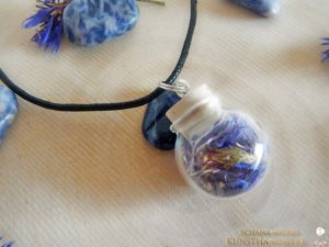Pflanzengeist Phiole "Kornblume"