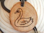 Krafttier Amulett "Schwan"