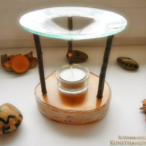 Duftlampe aus Holz (2 in 1) – Bild 2