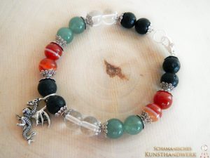 Krafttier Armband "Drache"