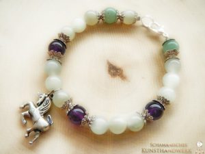 Krafttier Armband "Einhorn"