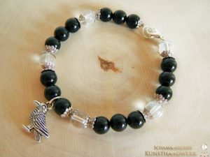Krafttier Armband "Rabe"