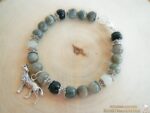 Krafttier Armband "Wolf"