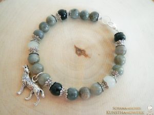 Krafttier Armband "Wolf"