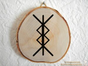 Runenschild "Schlafgut & Träumschön"