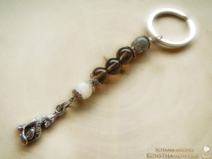 Krafttier Schlüsselanhänger "Kojote"