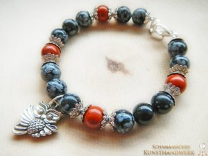 Indianisches Sternzeichen Armband "Eule"