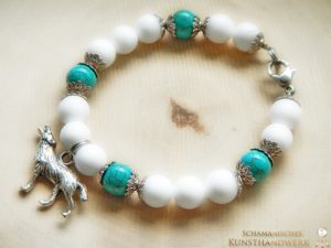Indianisches Sternzeichen Armband "Wolf"