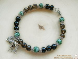 Krafttier Armband "Elch"