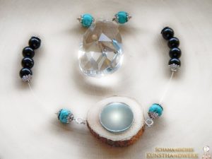 Regenbogenkristall "Spiegel Amulett"