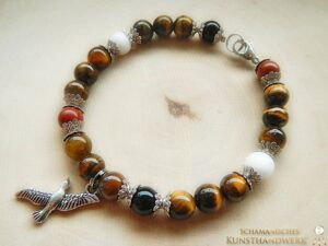 Krafttier Armband "Falke"