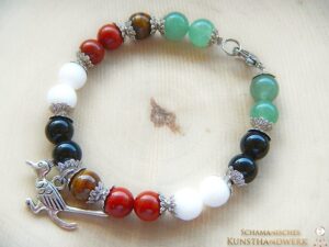 Krafttier Armband "Specht"
