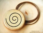Schamanentrommel Amulett "Spirale des Lebens" – Bild 2