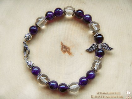 Engel Armband "Jeremiel" von oben (Abb. ähnlich)