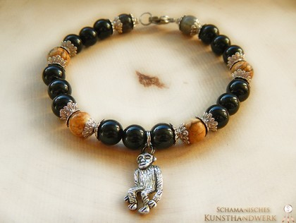 Krafttier Armband "Affe" (Abb. ähnlich)