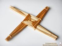 Brigid Kreuz aus Stroh (Abb. ähnlich)