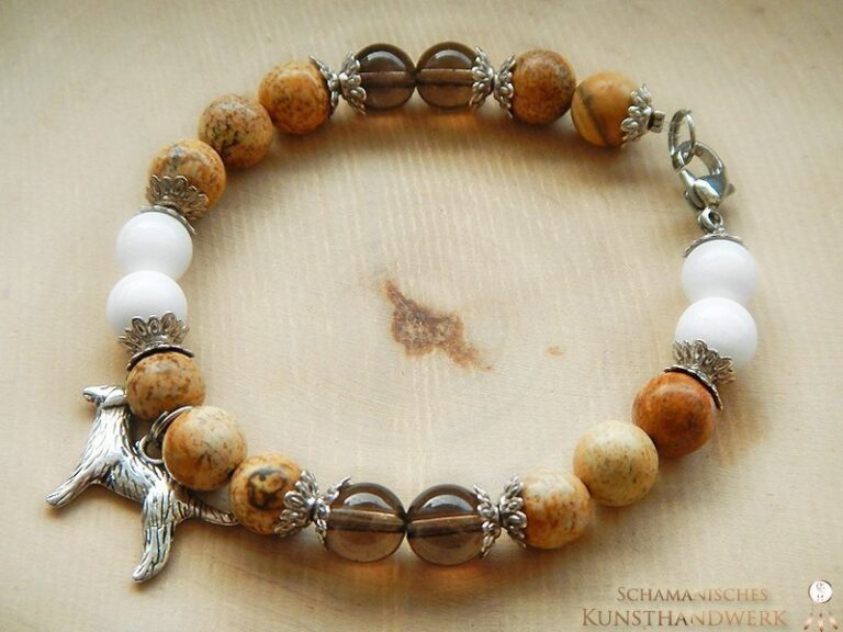 Krafttier Armband "Hund"