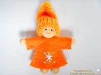 Genesungswichtel in Orange (Abb. ähnlich)