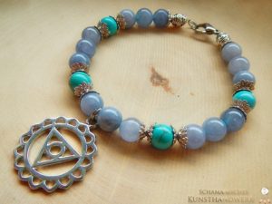 Chakra Armband "Halschakra"