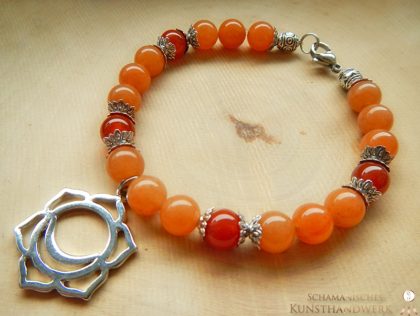 Chakra Armband "Sakralchakra" (Abb. ähnlich)