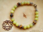 Chakra Armband "Solarplexuschakra" – Bild 2