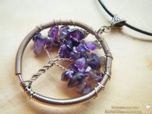 Lebensbaum Amulett "Amethyst"